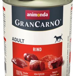 Preisreduziert Sparpaket 24 x 800 g Animonda Gran Carno Adult Rind Hunde Nassfutter